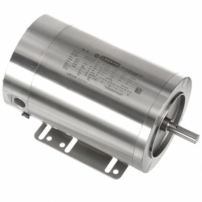 WashdownMotor 1/3hp 1725RPM 115/230VAC