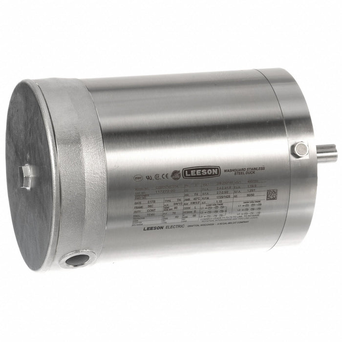 WashdownMotor 3/4hp 1725RPM 230/460VAC