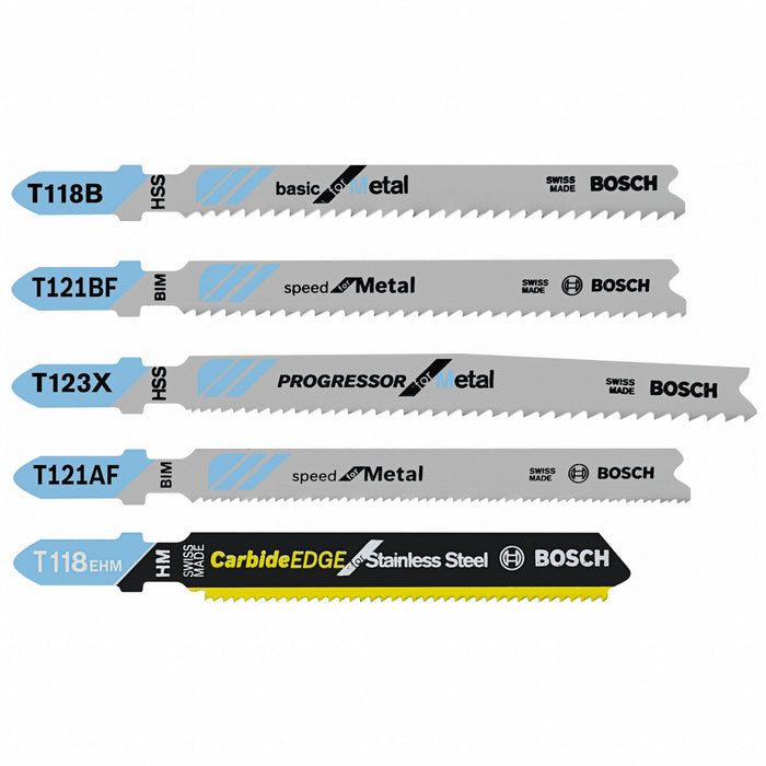 JigSawBladeSet 5pcs TPI 10 12 20 6
