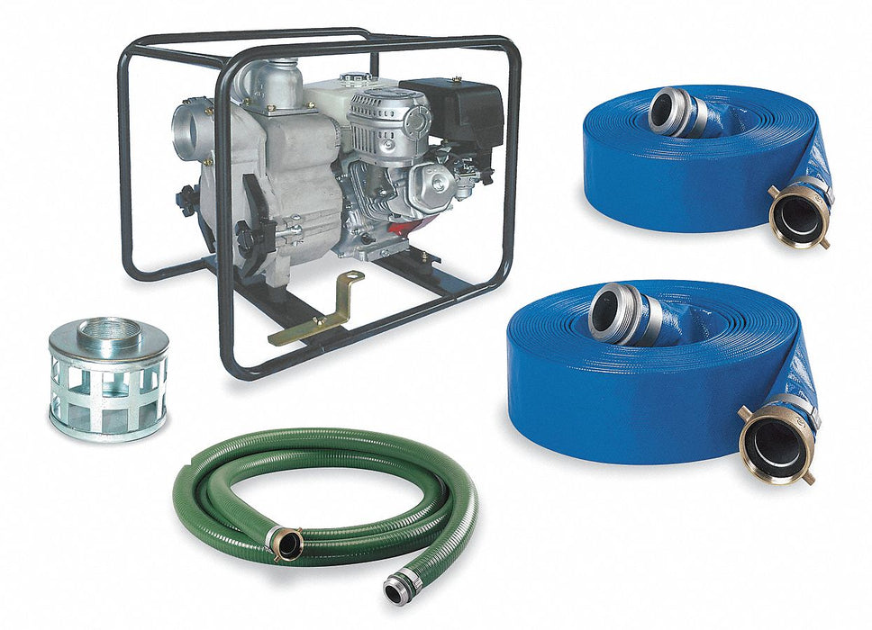 Engine Driven Pump Aluminum 9-1/2 hp