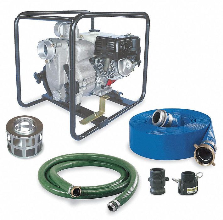 Engine Driven Pump Aluminum 7-1/10 hp