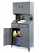 CabinetHutch 72.5 x31.5 x21 Gray NonMbl