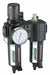 FRL 2 pcs 3/8 NPT 5 micron 60 cfm