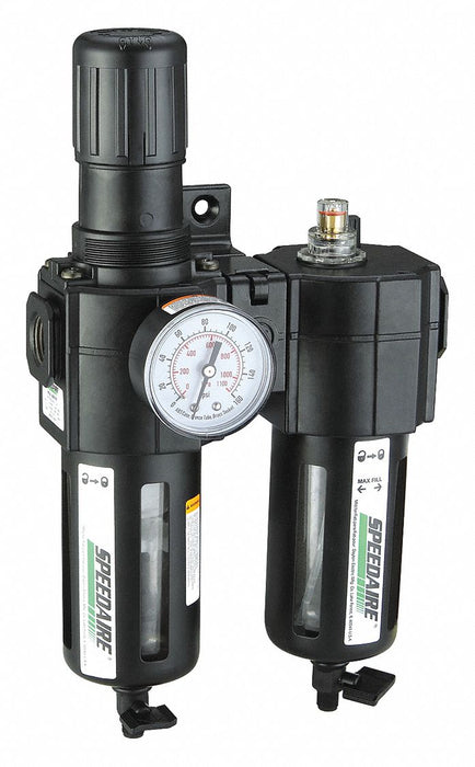 FRL 2 pcs 3/8 NPT 5 micron 114 cfm