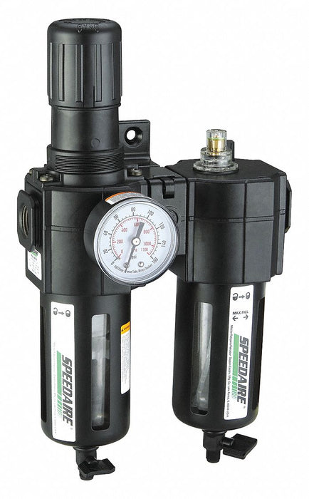 FRL 2 pcs 3/4 NPT 40 micron 186 cfm