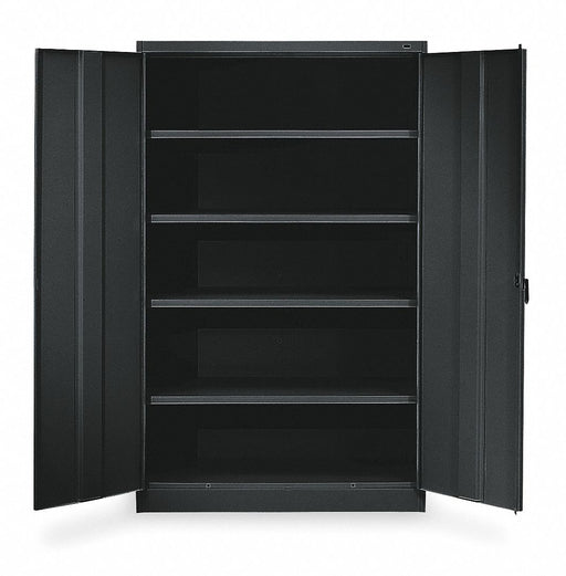 Storage Cabinet Unassembled Black