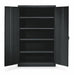 Storage Cabinet Unassembled Black