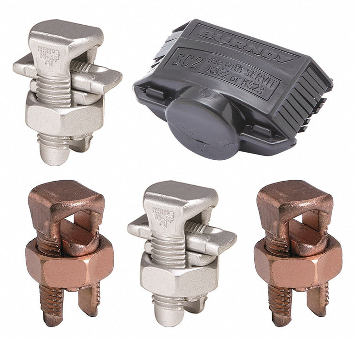 Split-Bolt Connector Kit Copper