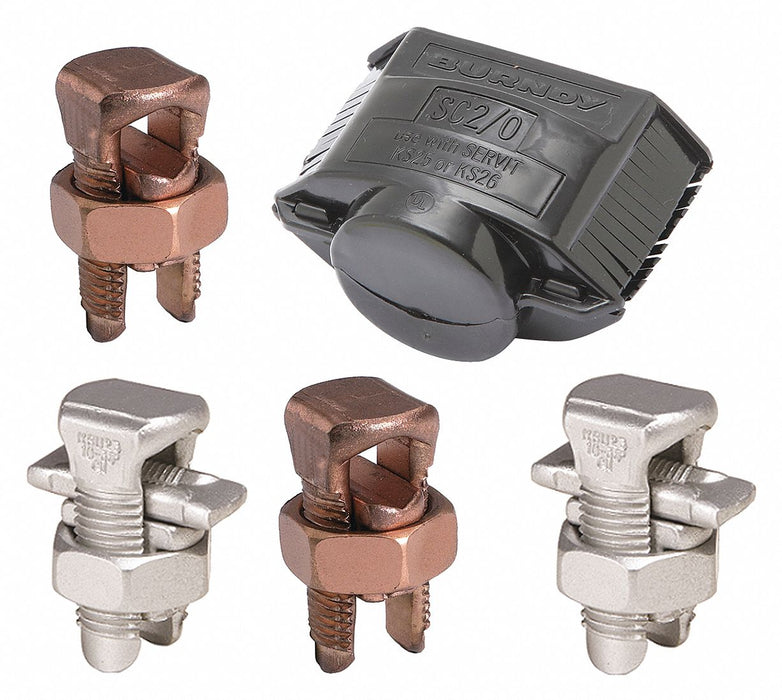 Split-Bolt Connector Kit Copper