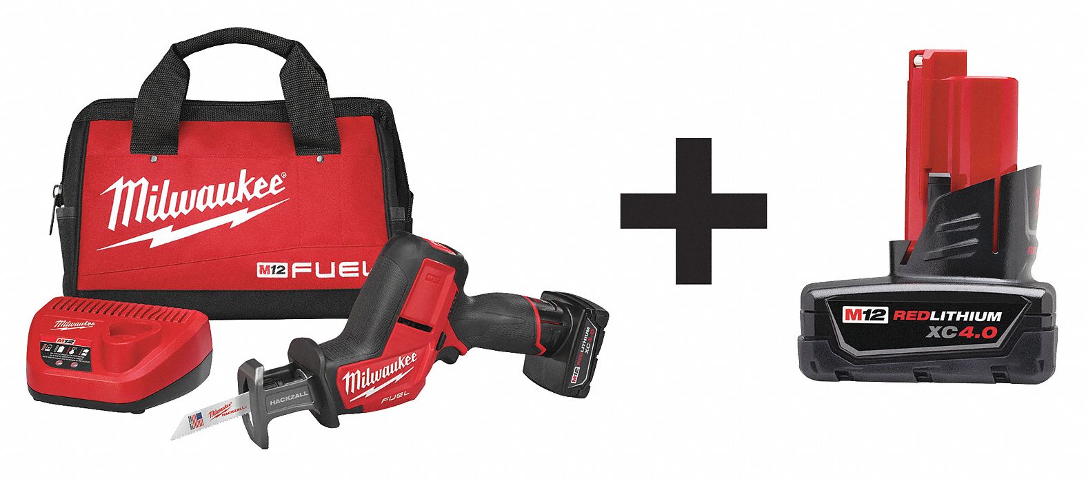 Cordless Recip Saw Kit 3000 SPM 12VDC