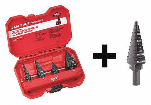 Step Drill Bit Set 5 pcs.