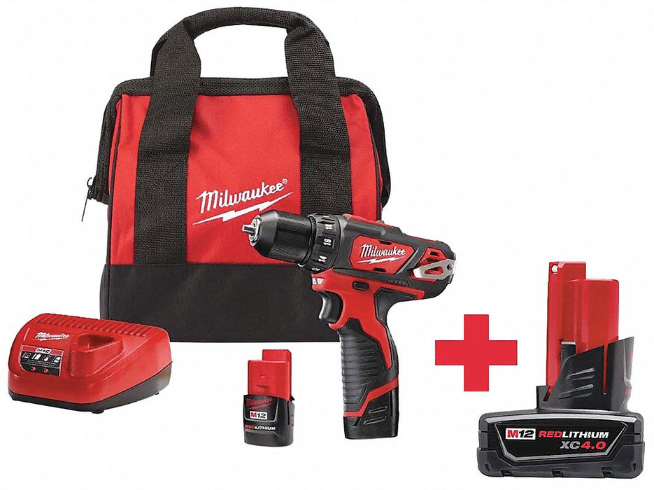 Cordless Drill/Driver Kit Li-Ion Bat