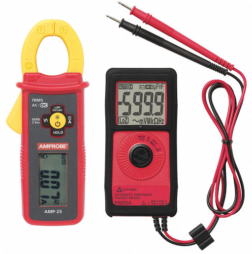 Clamp Meter with Digital Multimeter 300A