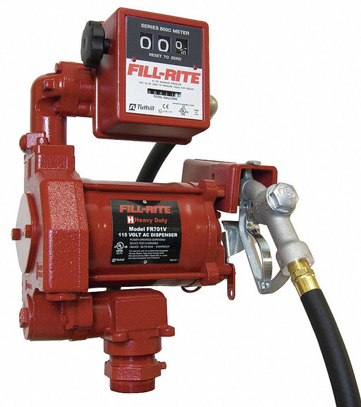 Electric Drum Pump Cast Iron 115 V AC
