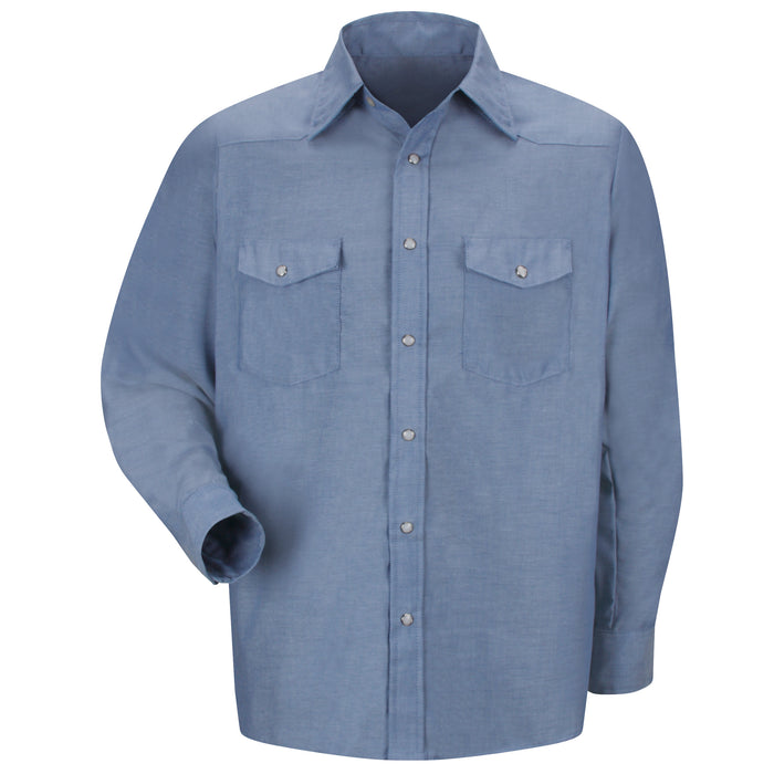 Men's Long Sleeve Deluxe Western Style Shirt