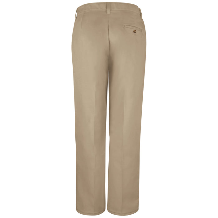 Women's Plain Front Cotton Pant