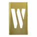 Individual Stencil Letter Brass