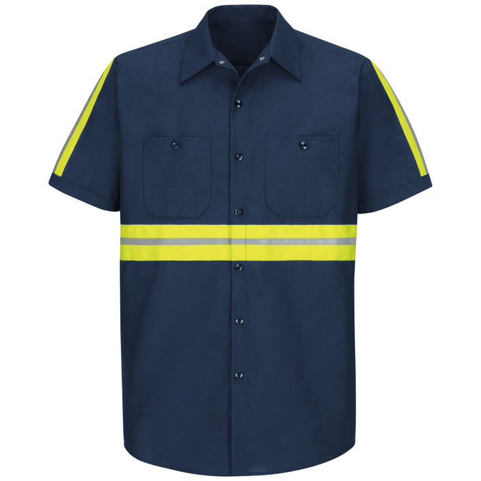 Men's Short Sleeve Industrial Work Shirt