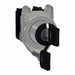 SelectorSwitch Keyed 3Pos 30mm Black