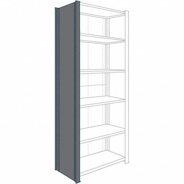 Closed Rack End T-Post Assmbly 24 D 84 H