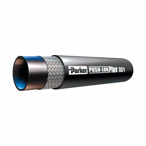 Black Air Hose 3/4 brass 6FT L