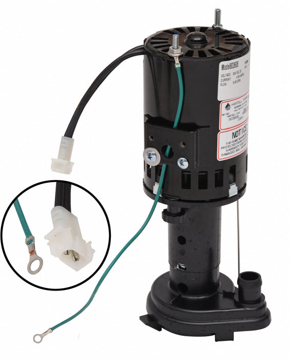 Ice Machine Pump Screened Intake 1/6 hp