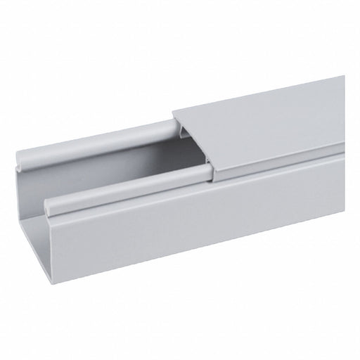 Wire Duct Hinging Cover Gray L 6 Ft