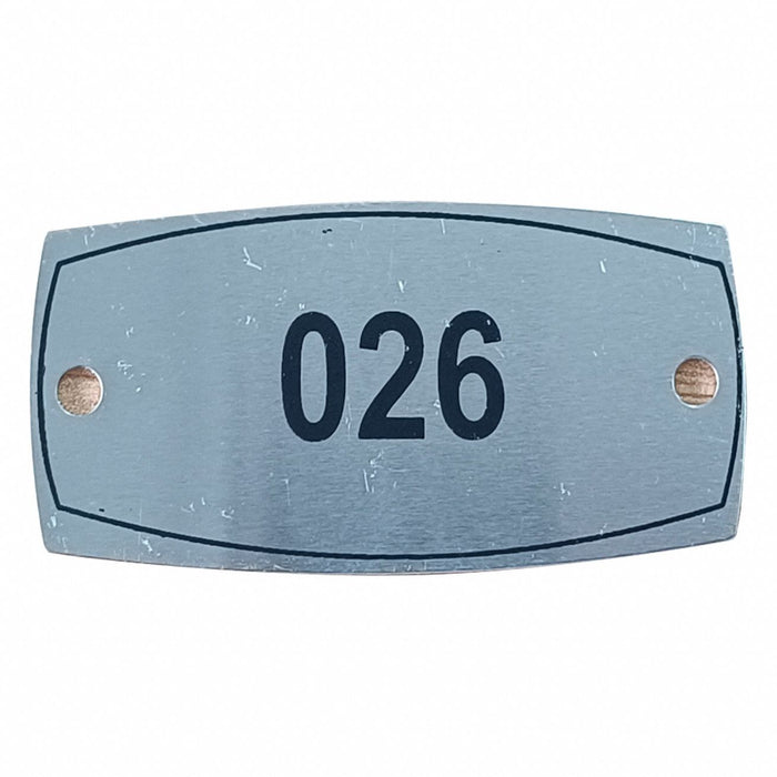 Number Plate Numbers 26-50