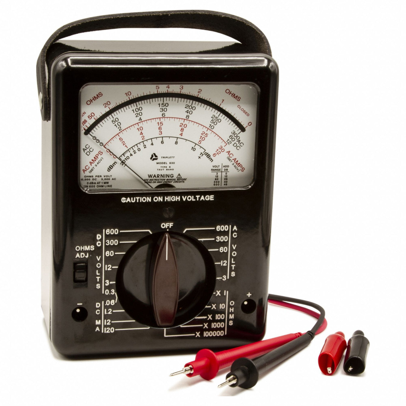 Analog Multimeter 600 V 100 kiloohm