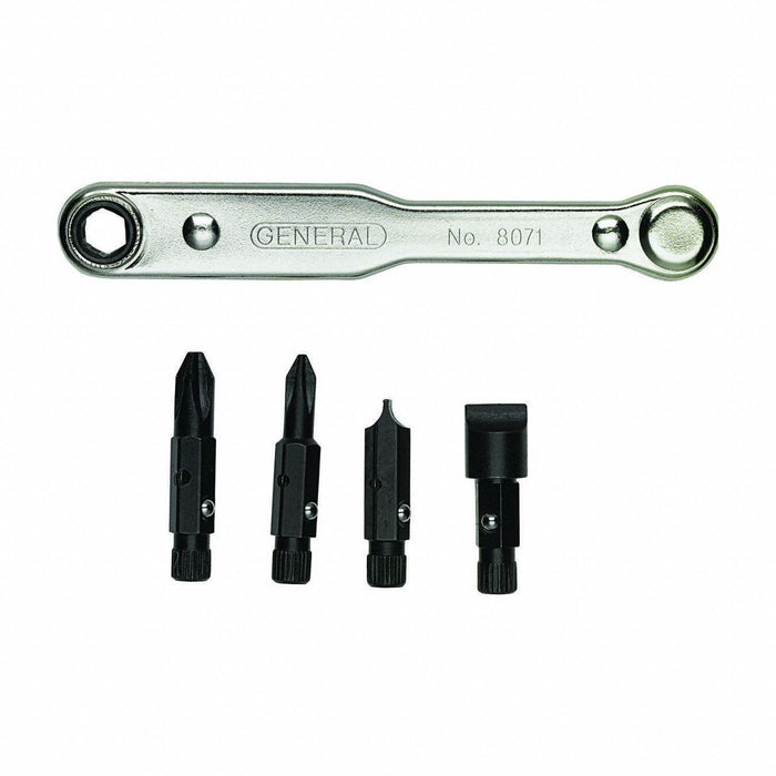 Multi-Bit Screwdriver Set SAE