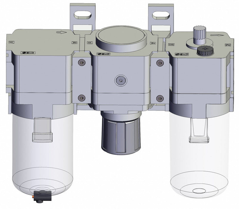 Filter Regulator Lubricator 3/4 NPT