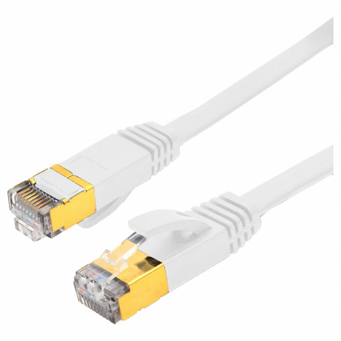 Patch Cable Flat PVC RJ45 Booted 10 GBps