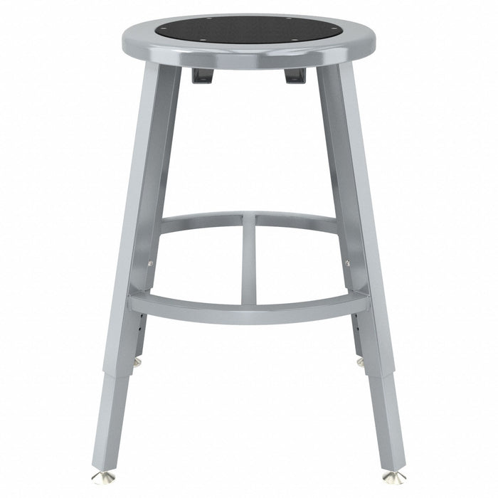 Black Center Metal Stool 18-26 