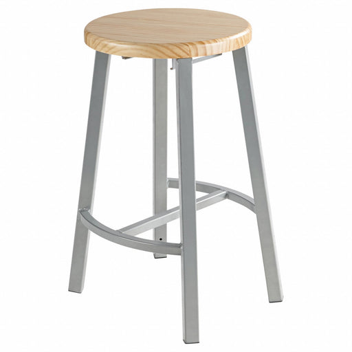 Butcherblock Stool 24 