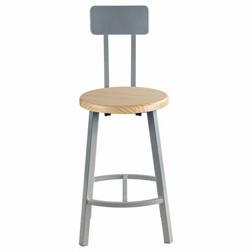 Butcherblock Stool Back 24 