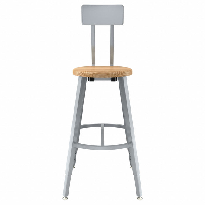 Butcherblock Stool Back 24-32 