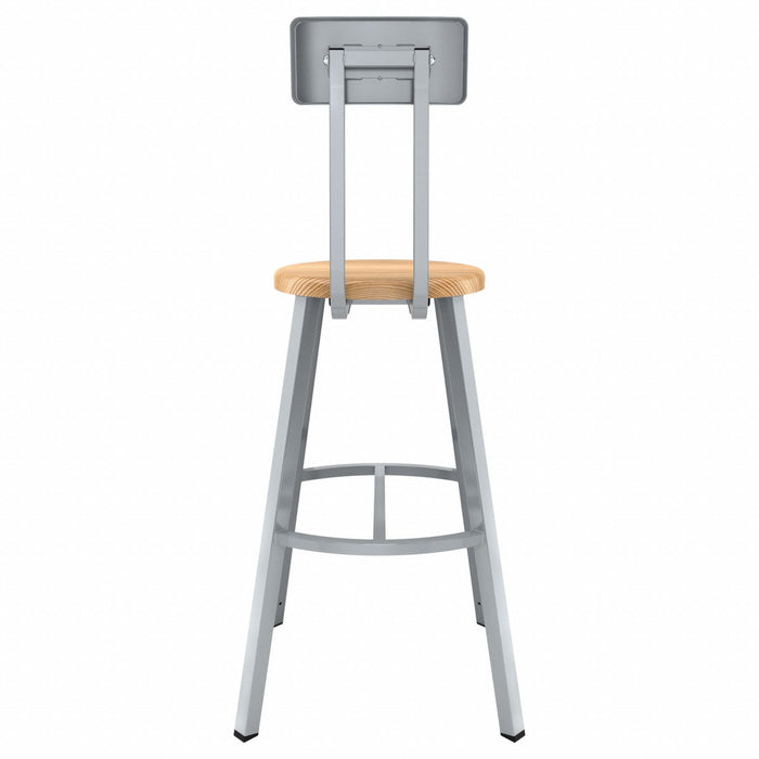 Butcherblock Stool Back 30 