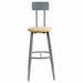 Butcherblock Stool Back 30-38 