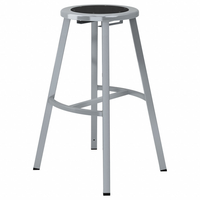 Black Center Metal Stool 30 