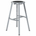 Black Center Metal Stool 30 