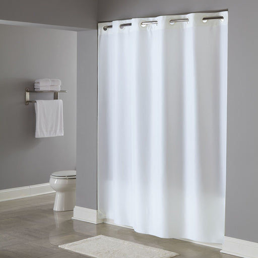 71x74 polyester white curtain
