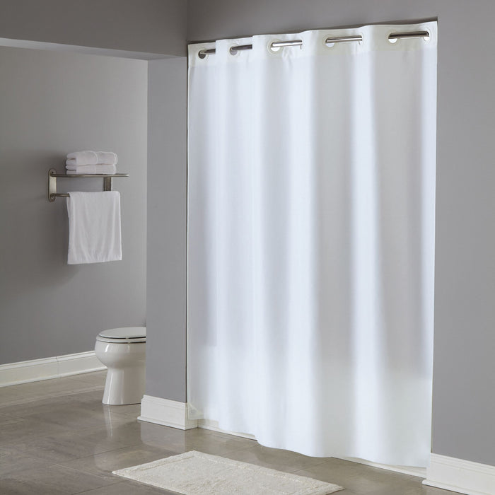 71x74 polyester white curtain