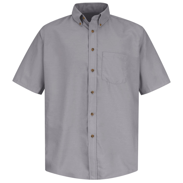 Men's Short Sleeve Poplin Dress Shirt