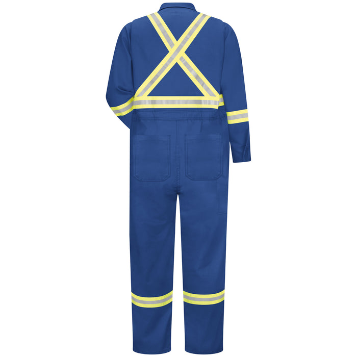 Men's Premium Coverall with Reflective Trim