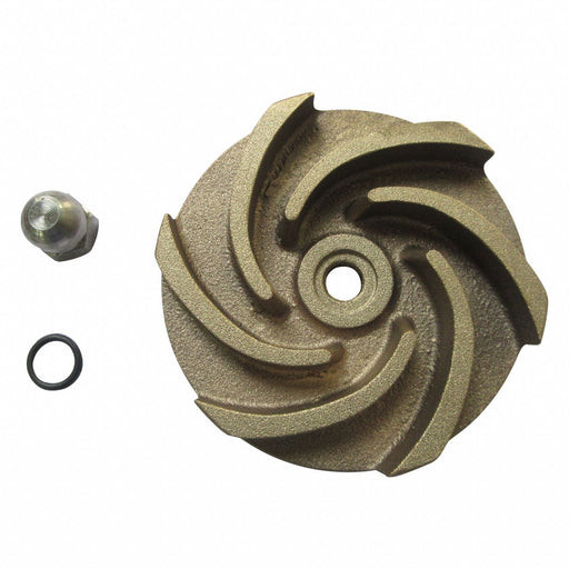 Impeller 3 5/8 Dia Semi-Open Bronze