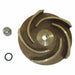 Impeller 3 3/8 Dia Semi-Open Bronze