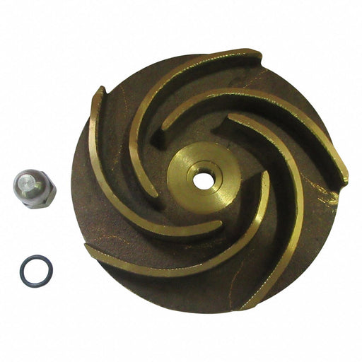 Impeller 4 9/16 Dia Semi-Open Bronze