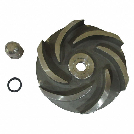Impeller 3 1/2 Dia Semi-Open 316 SS