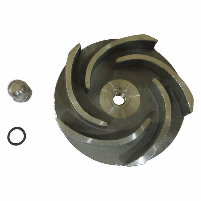 Impeller 3 7/8 Dia Semi-Open 316 SS