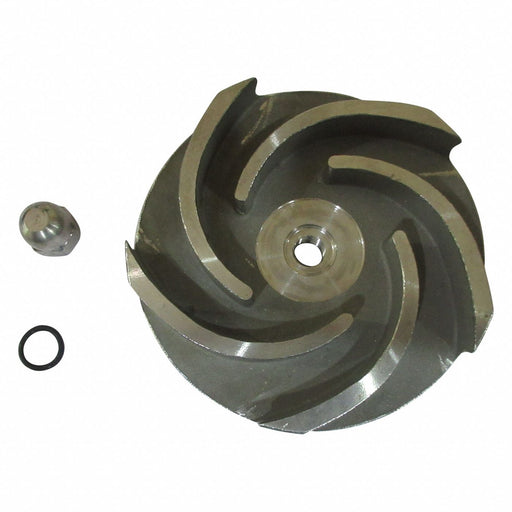 Impeller 4 1/4 Dia Semi-Open 316 SS